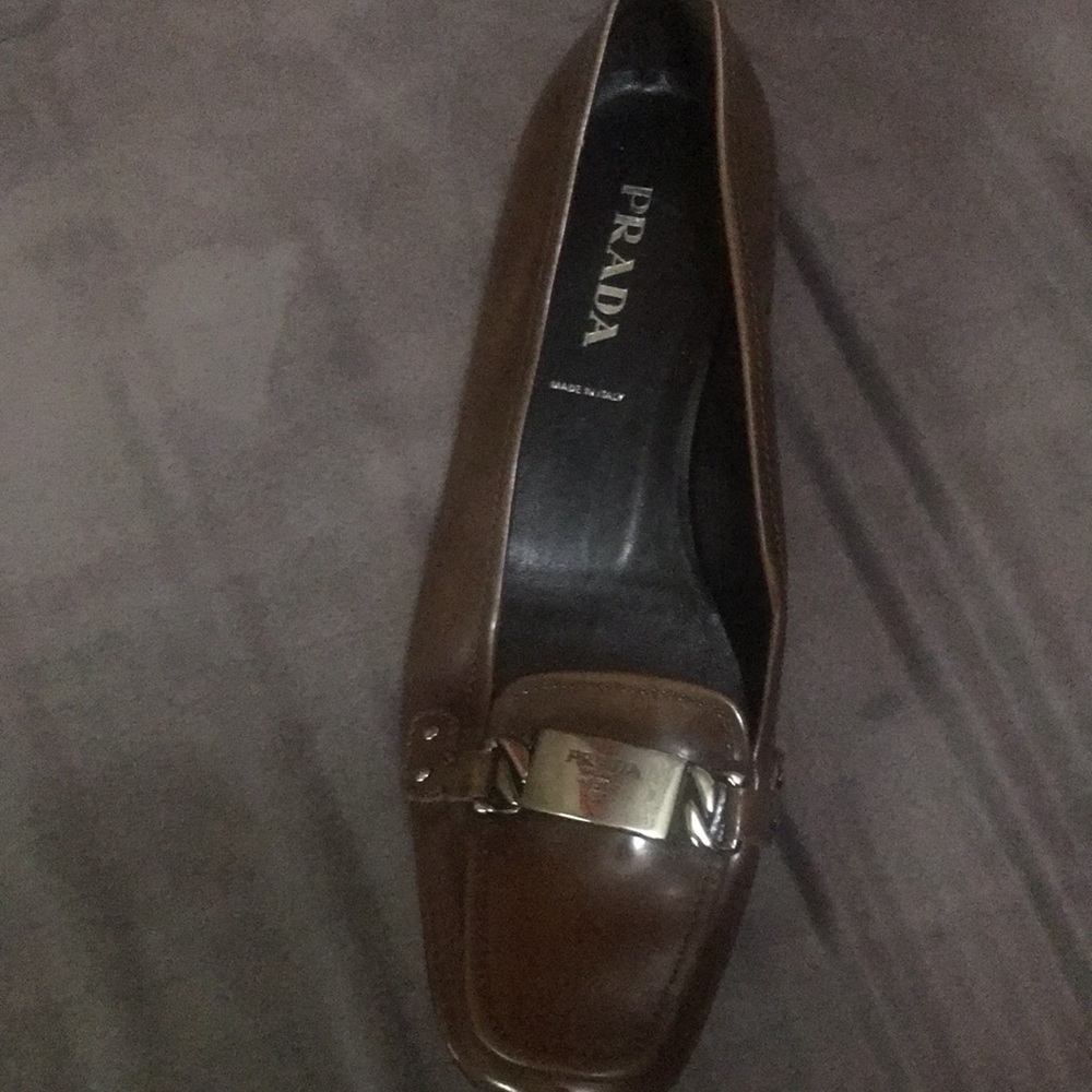 Size 6 real Prada shoes.